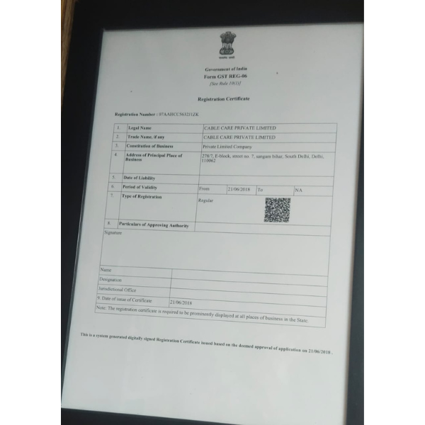 Certificate 4